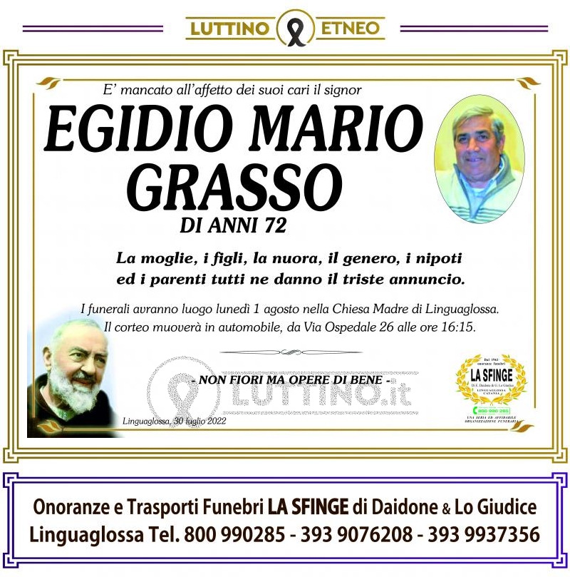 Egidio Mario  Grasso 